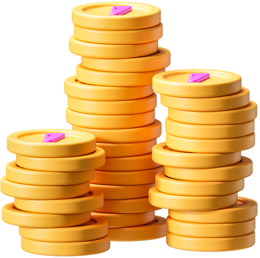 3D Buildable Corporate Coins